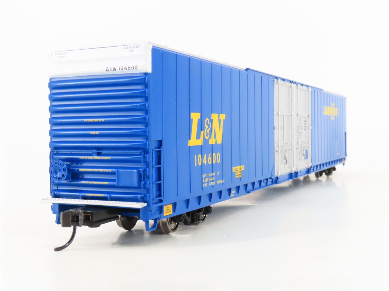 HO Scale Walthers Proto 920-102118 L&N Railway 86' P-S Hi-Cube Boxcar #104600