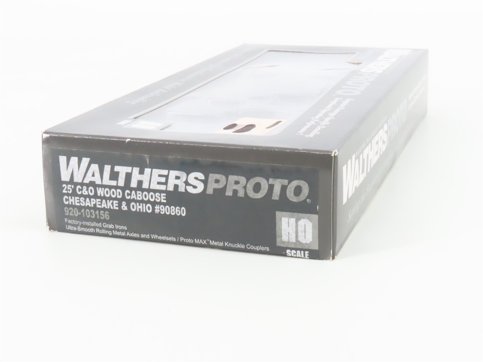 HO Scale Walthers Proto 920-103156 C&O Chesapeake & Ohio 25' Caboose #90860