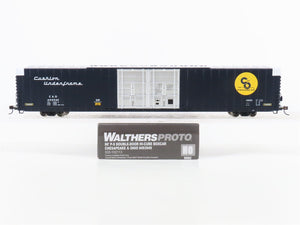 HO Scale Walthers Proto 920-102113 C&O Railway 86' P-S Hi-Cube Boxcar #493949