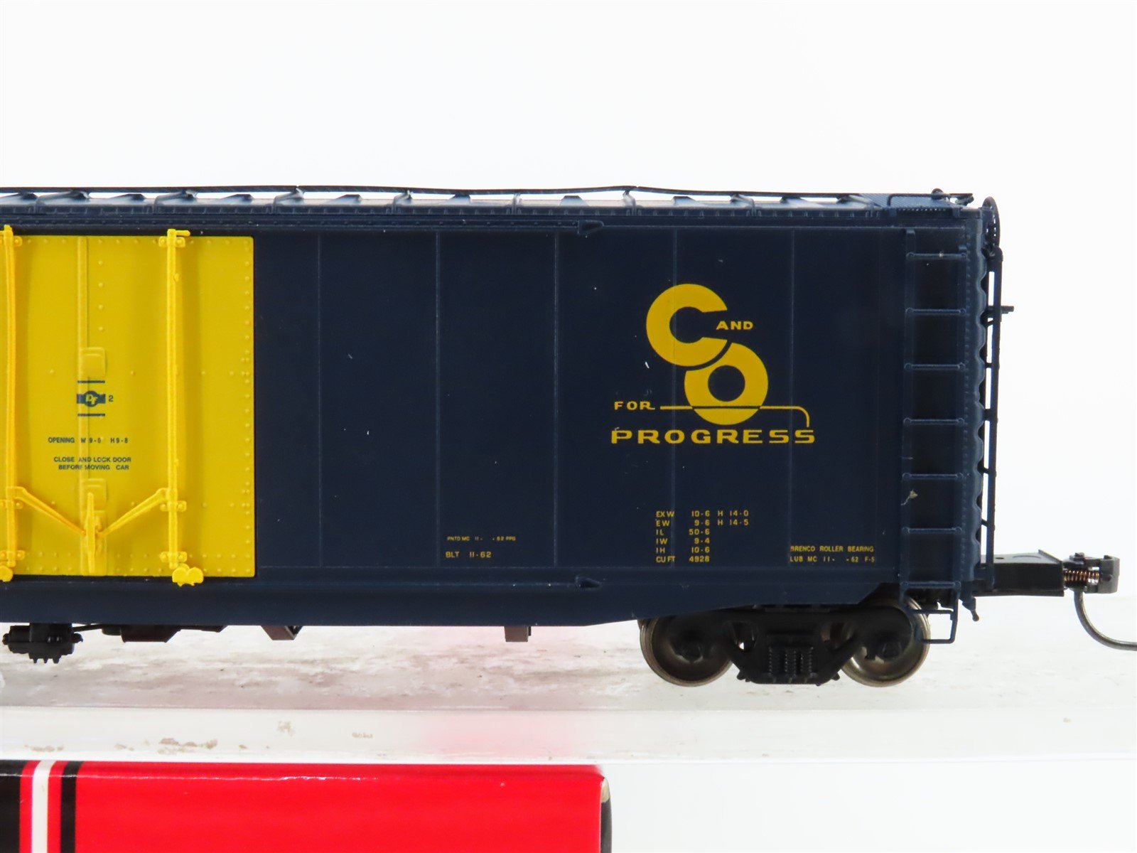 HO Scale Intermountain 45957-05 C&O Chesapeake & Ohio 50' PS-1 Boxcar #22532