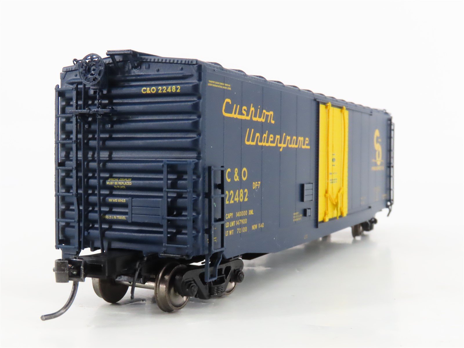 HO Scale Intermountain 45957-04 C&O Chesapeake & Ohio 50' PS-1 Boxcar #22482