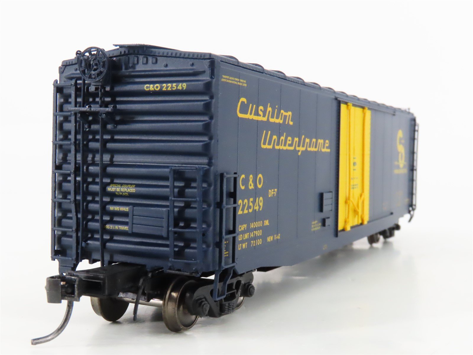 HO Scale Intermountain 45957-06 C&O Chesapeake & Ohio 50' PS-1 Boxcar #22549