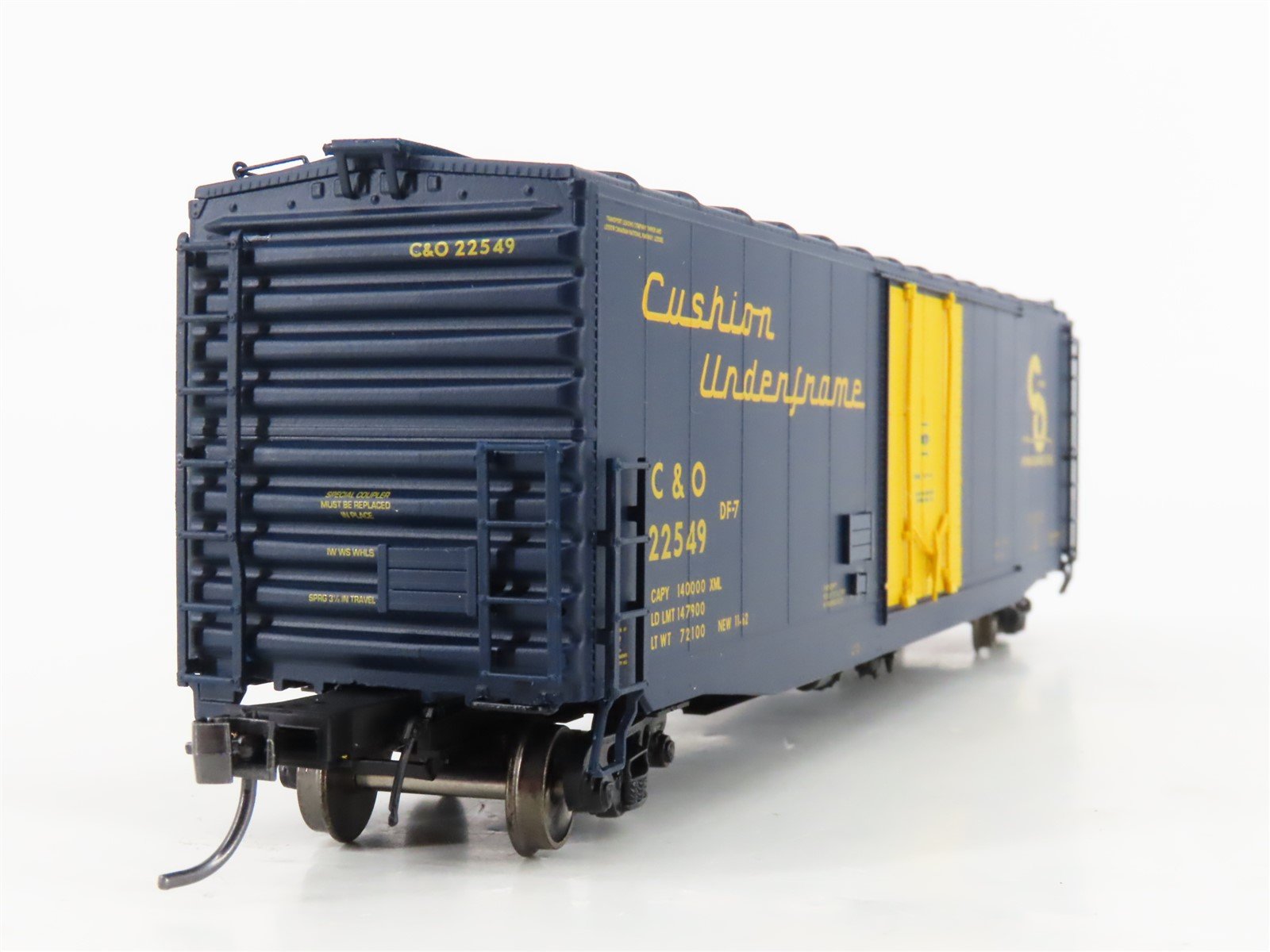 HO Scale Intermountain 45957-06 C&O Chesapeake & Ohio 50' PS-1 Boxcar #22549