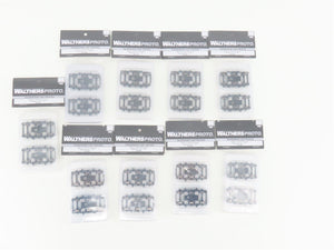 LOT of 9 HO Walthers Proto 920-2204 Type 2411 6-Wheel Passenger Truck Packs