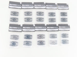 LOT of 10 HO Walthers Proto 920-2202 Type 242A 6-Wheel Passenger Truck Packs