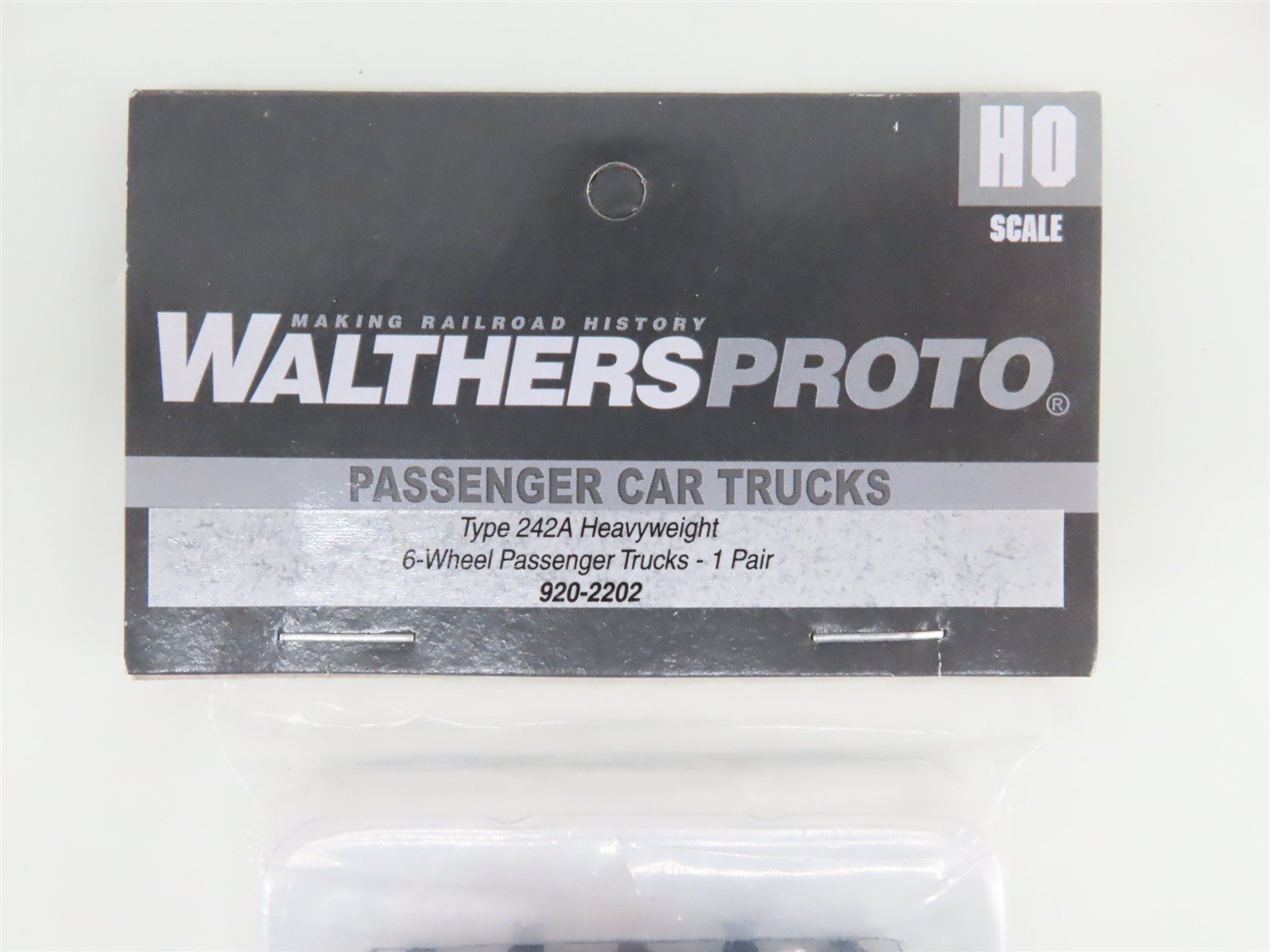 LOT of 10 HO Walthers Proto 920-2202 Type 242A 6-Wheel Passenger Truck Packs