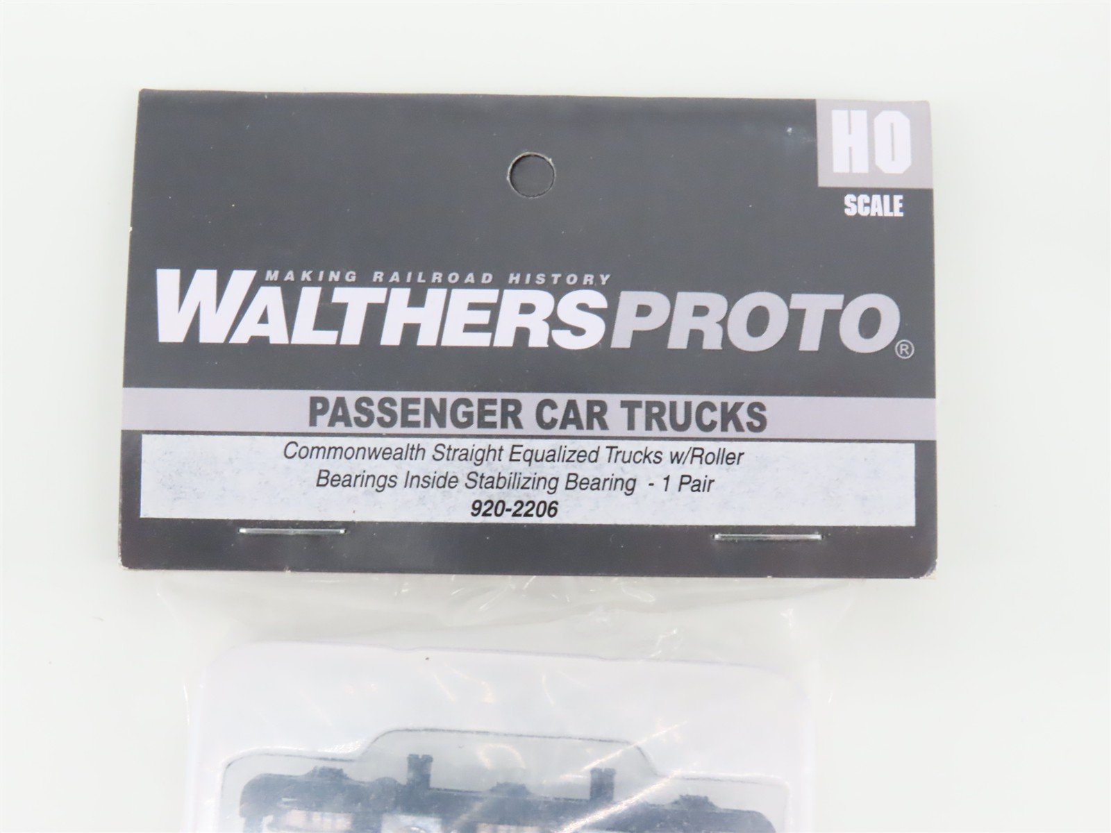 LOT of 6 HO Walthers Proto Commonwealth 6-Wheel Passenger 2-Truck Packs