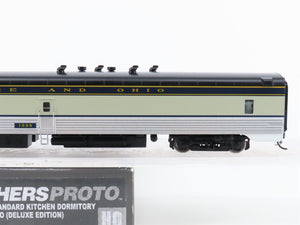 HO Walthers Proto 920-9417 B&O Baltimore & Ohio 85' Kitchen Dorm Passenger Car