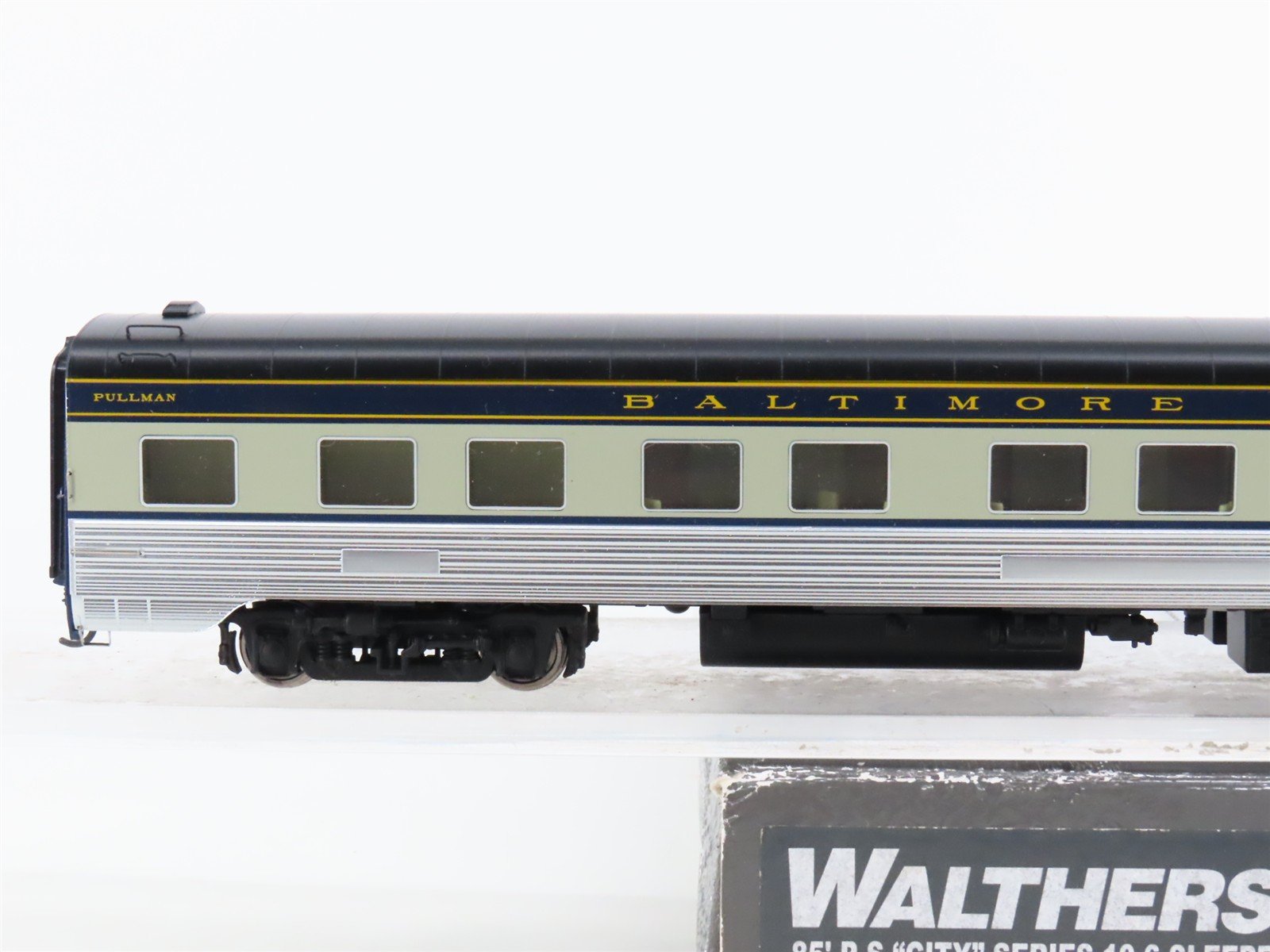 HO Walthers Proto 920-9408 B&O Baltimore & Ohio 85' 10-6 Sleeper Passenger Car