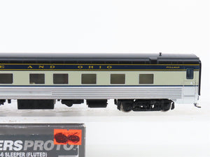 HO Walthers Proto 920-9408 B&O Baltimore & Ohio 85' 10-6 Sleeper Passenger Car