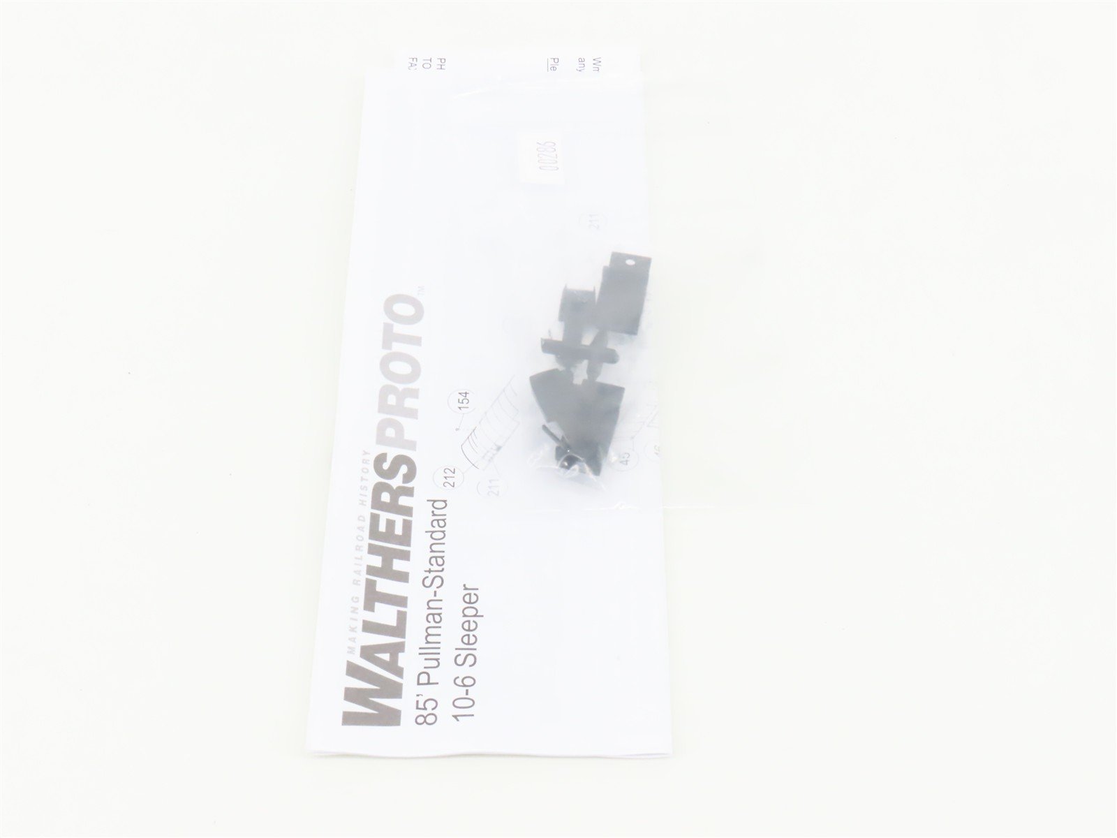 HO Walthers Proto 920-9408 B&O Baltimore & Ohio 85' 10-6 Sleeper Passenger Car