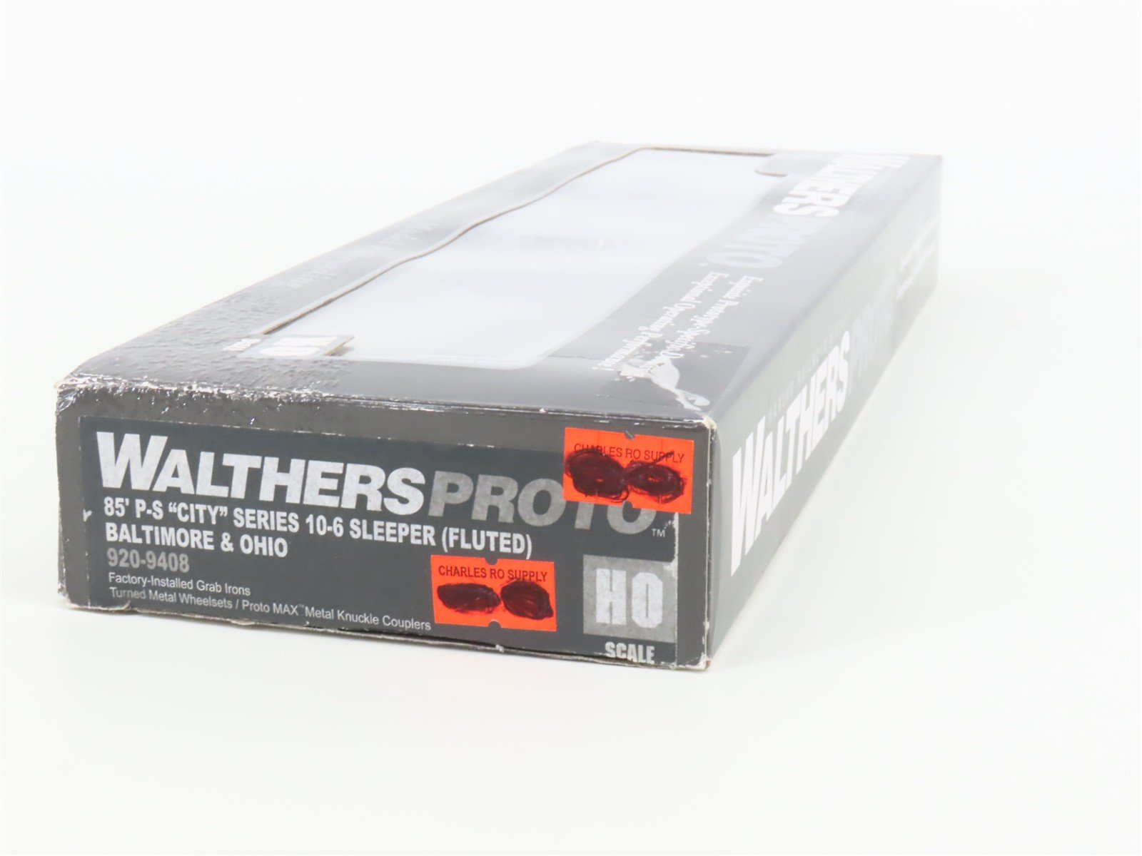 HO Walthers Proto 920-9408 B&O Baltimore & Ohio 85' 10-6 Sleeper Passenger Car