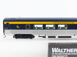 HO Walthers Proto 920-9362 C&O Chesapeake Ohio 85' 52-Seat Coach Passenger Car