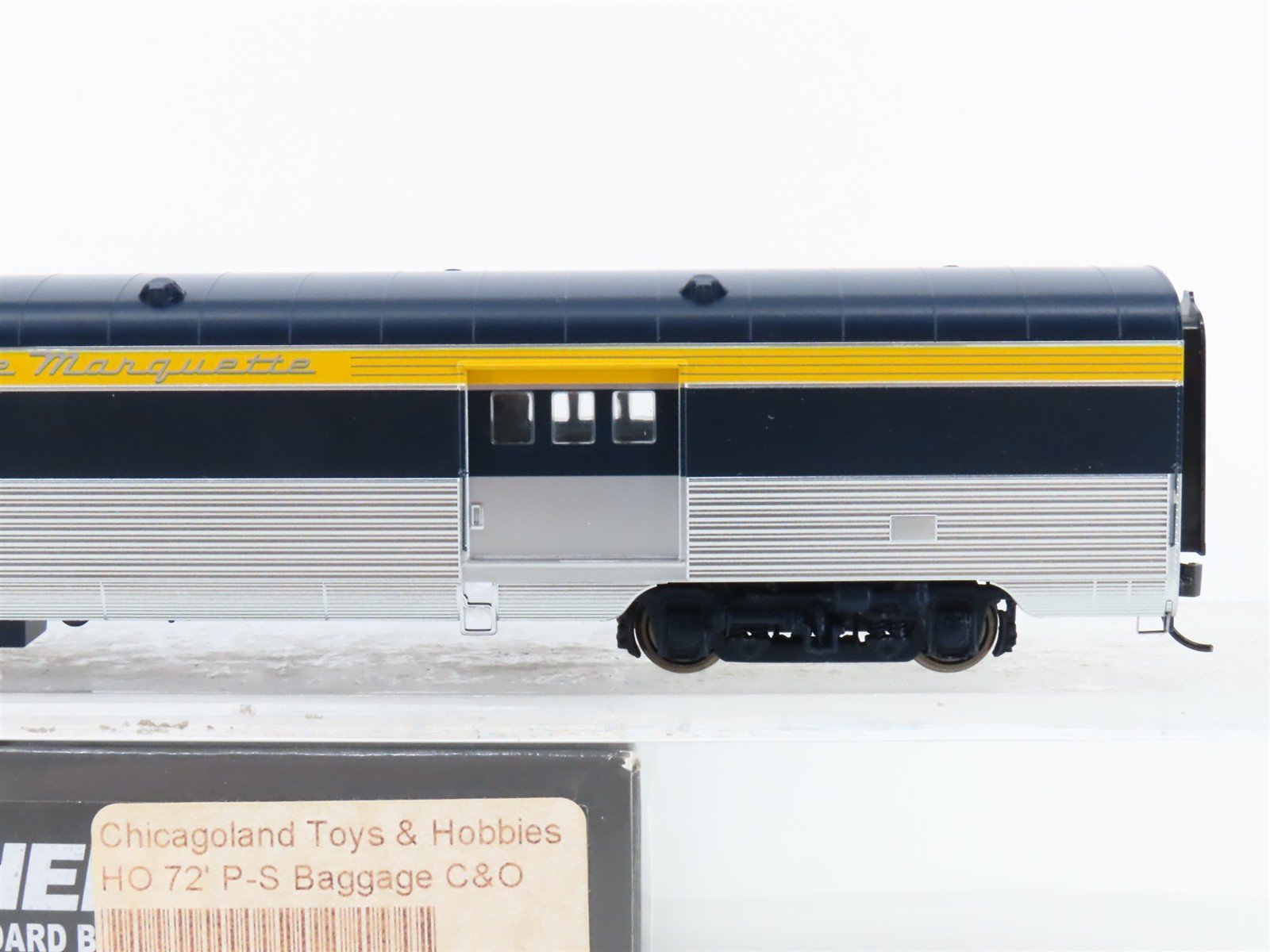 HO Scale Walthers Proto 920-9361 C&O Chesapeake Ohio 72' Baggage Passenger Car