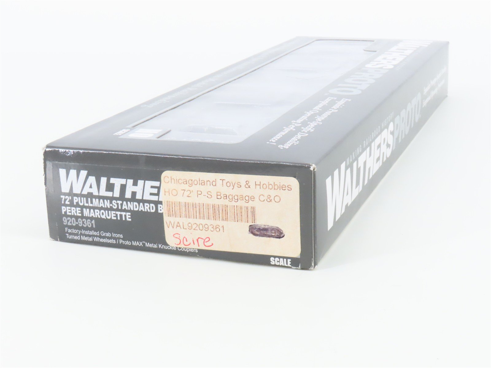 HO Scale Walthers Proto 920-9361 C&O Chesapeake Ohio 72' Baggage Passenger Car