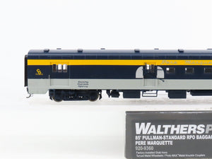 HO Walthers Proto 920-9360 PM Pere Marquette 85' RPO Baggage Passenger Car