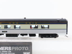 HO Scale Walthers Proto 920-9416 B&O Baltimore & Ohio 85' Dining Passenger Car