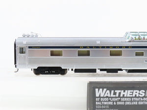 HO Walthers Proto 920-9415 B&O Baltimore & Ohio 85' Strata-Dome Passenger Car