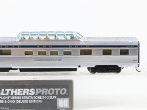 HO Walthers Proto 920-9415 B&O Baltimore & Ohio 85' Strata-Dome Passenger Car