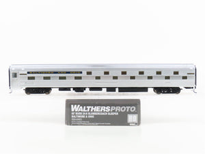 HO Walthers Proto 920-9403 B&O Baltimore & Ohio 85' Budd Slumbercoach Passenger