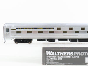 HO Walthers Proto 920-9403 B&O Baltimore & Ohio 85' Budd Slumbercoach Passenger