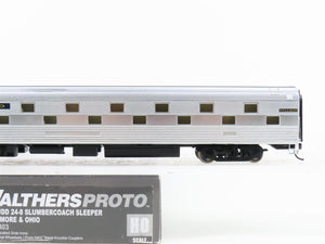HO Walthers Proto 920-9403 B&O Baltimore & Ohio 85' Budd Slumbercoach Passenger