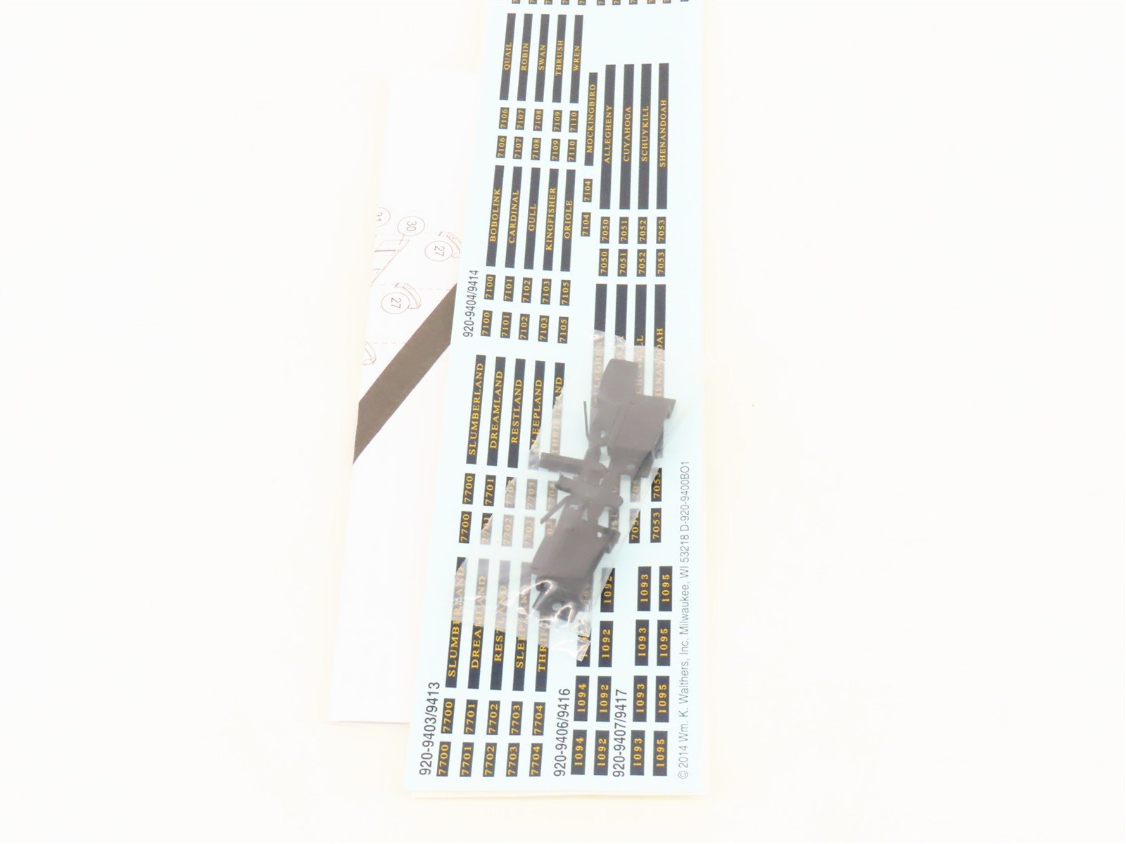 HO Walthers Proto 920-9403 B&O Baltimore & Ohio 85' Budd Slumbercoach Passenger