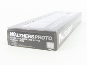 HO Walthers Proto 920-9403 B&O Baltimore & Ohio 85' Budd Slumbercoach Passenger