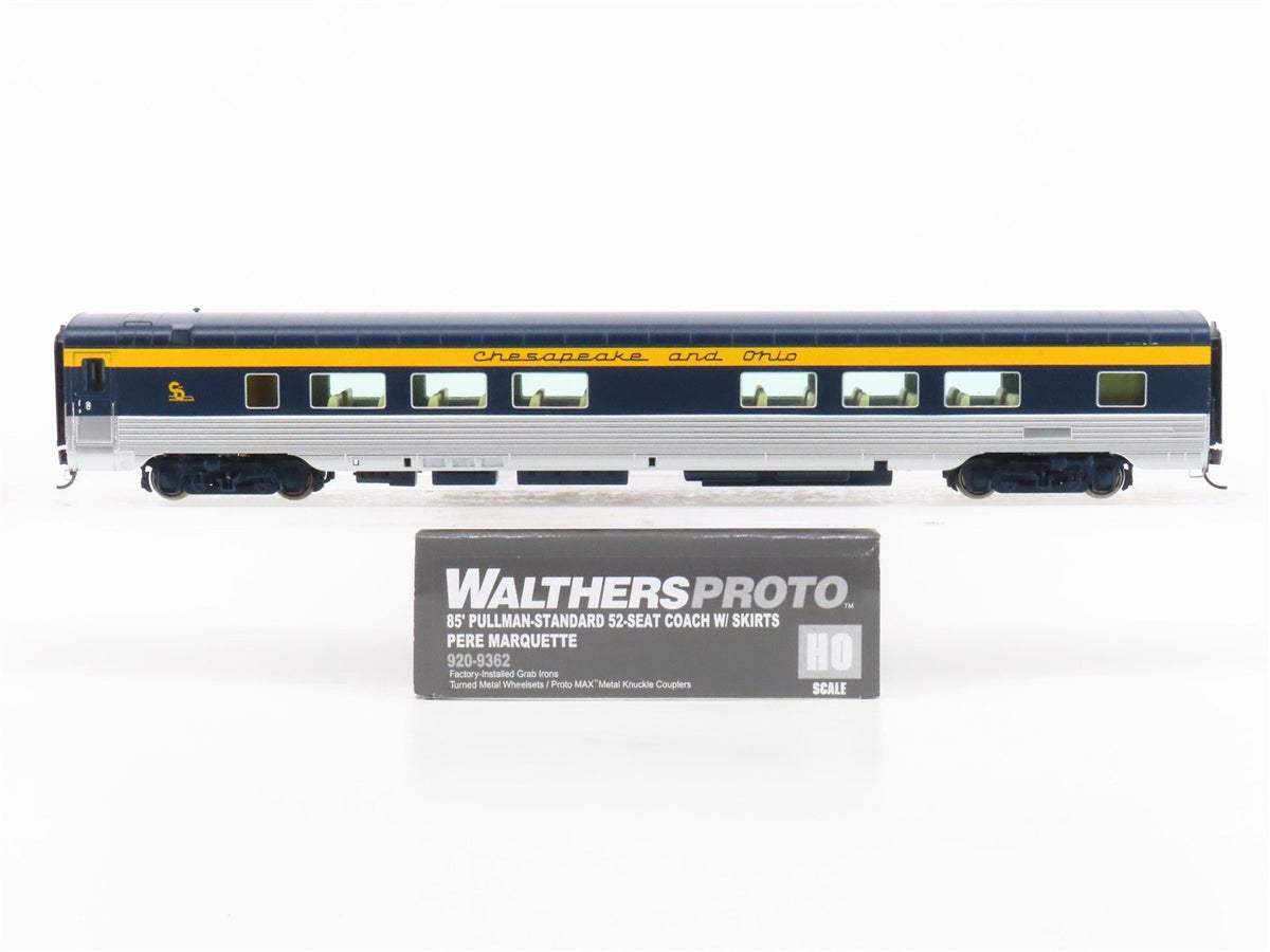 HO Walthers Proto 920-9362 C&amp;O &quot;Pere Marquette&quot; 52-Seat Coach Passenger Car