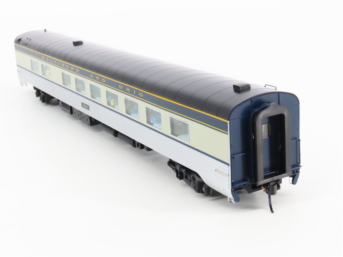 HO Scale Walthers Proto 920-9416 B&amp;O 52-Seat Diner Passenger #1094 w/ Lighting