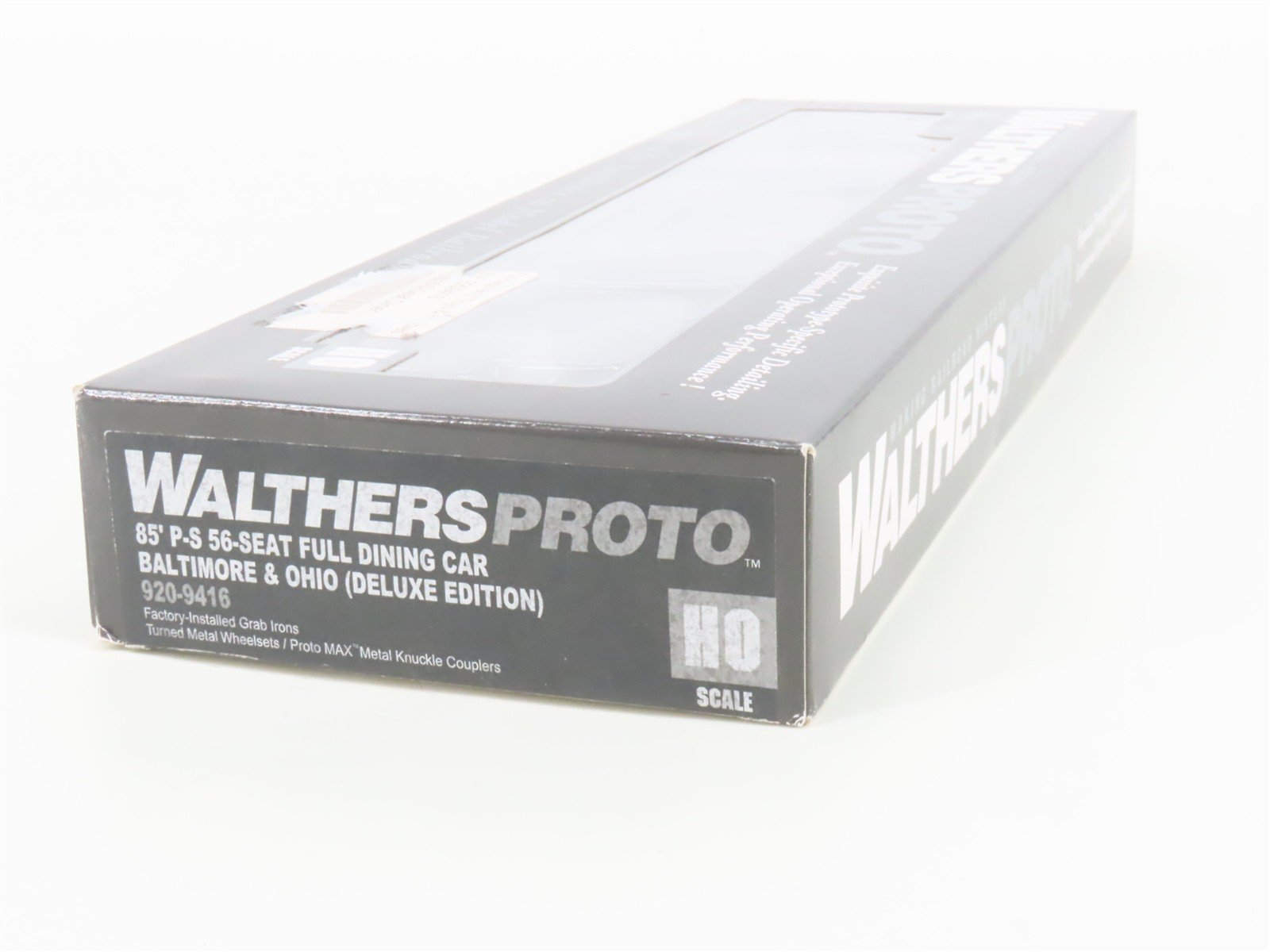 HO Scale Walthers Proto 920-9416 B&O 52-Seat Diner Passenger #1094 w/ Lighting