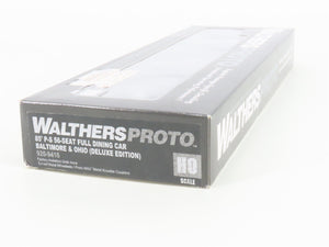 HO Scale Walthers Proto 920-9416 B&O 52-Seat Diner Passenger #1094 w/ Lighting