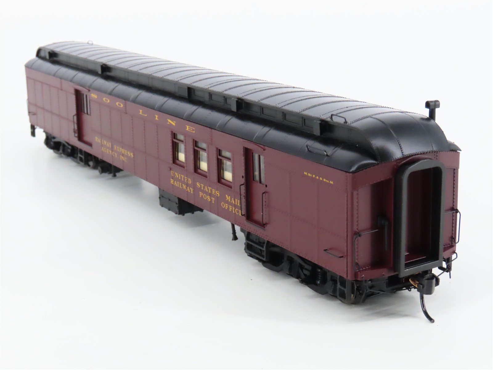 HO Walthers Proto 920-17407 SOO Line 70' Heavyweight RPO-Baggage Passenger Car