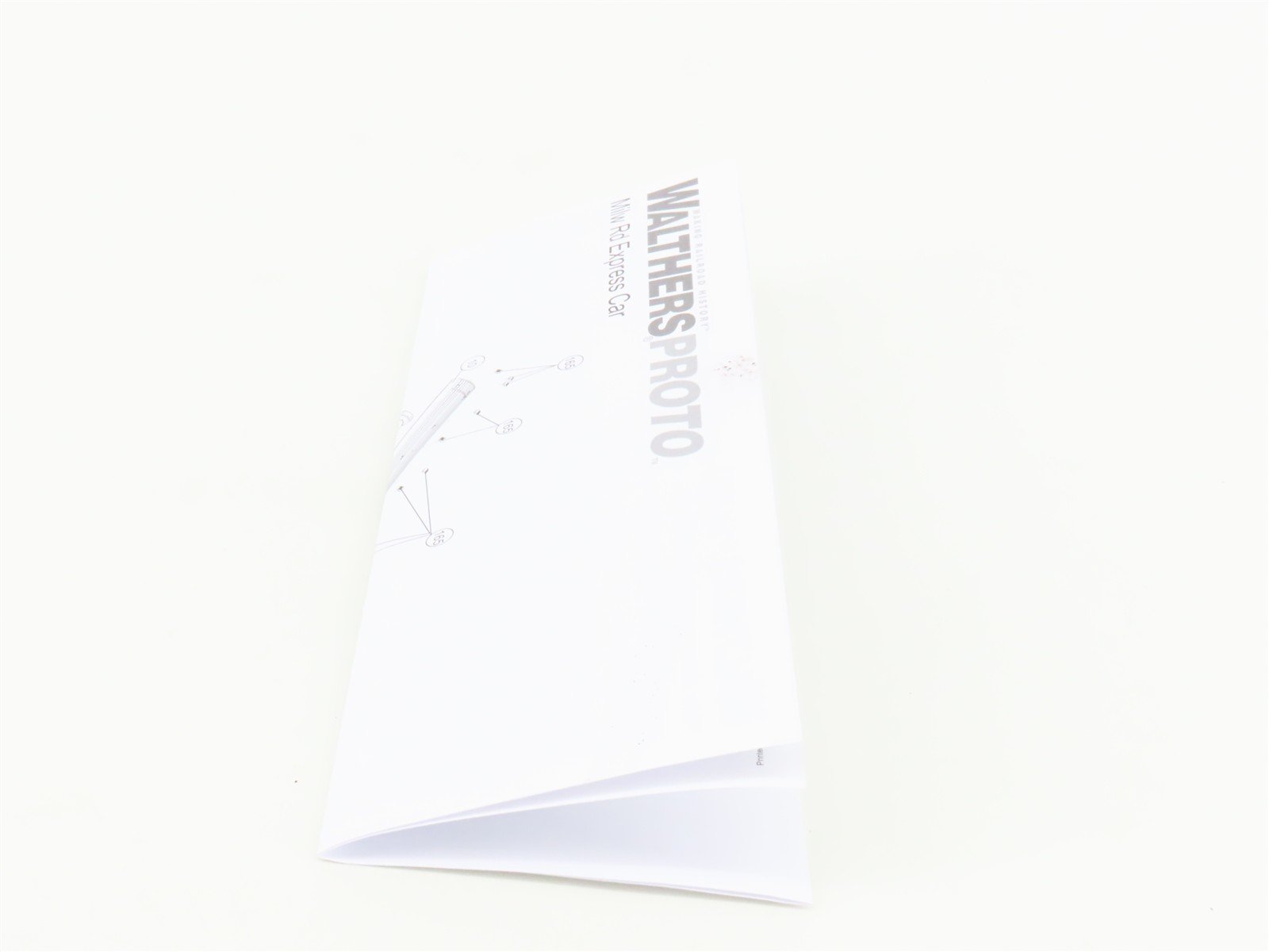 HO Walthers Proto 920-9141 MILW Hiawatha 75' Baggage Passenger #1318 w/ Lighting