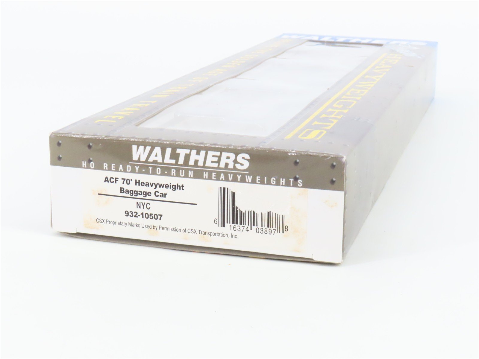 HO Walthers 932-10507 NYC New York Central ACF 70' Heavyweight Baggage Passenger