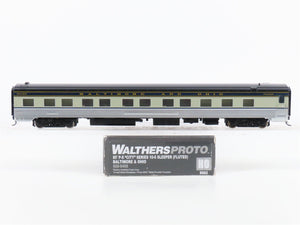 HO Walthers Proto 920-9408 B&O Baltimore & Ohio PS Fluted 10-6 Sleeper Passenger