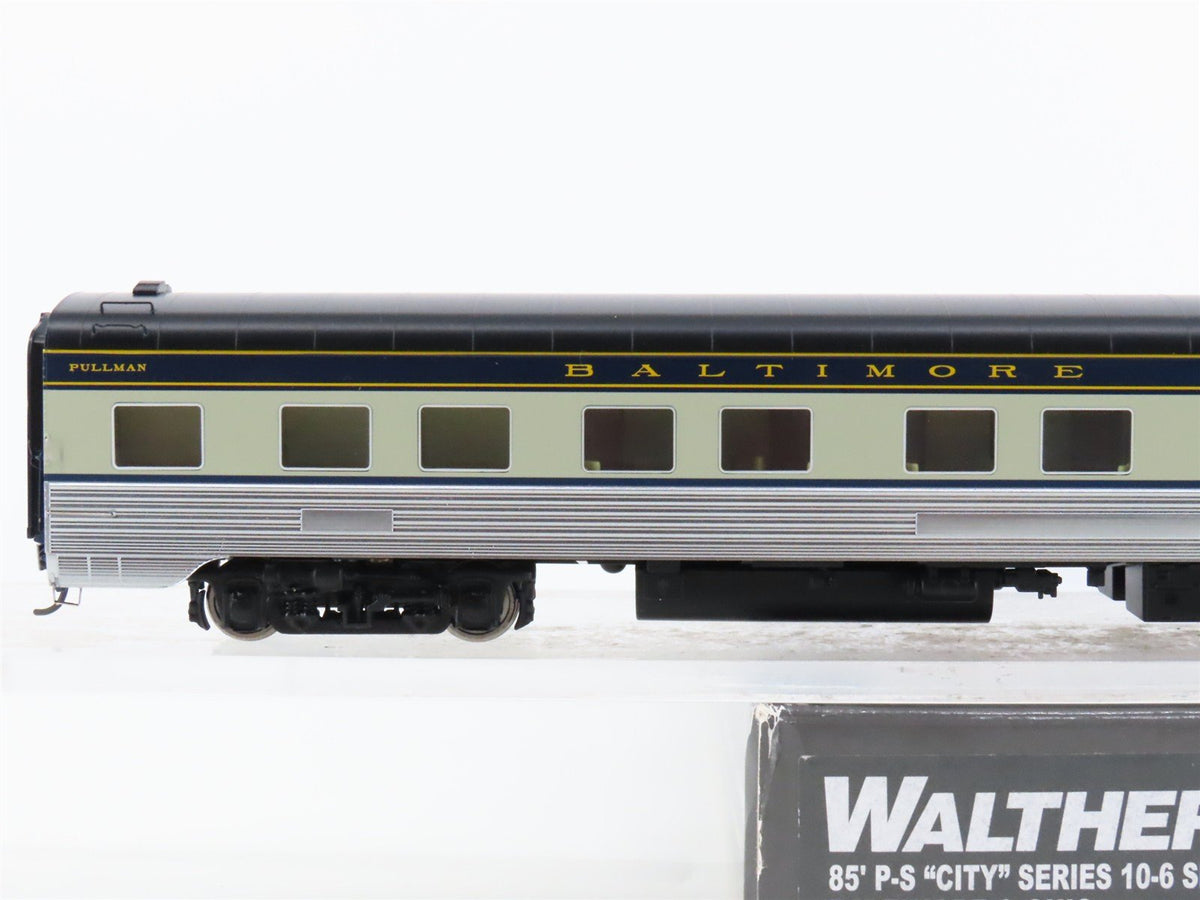 HO Walthers Proto 920-9408 B&amp;O Baltimore &amp; Ohio PS Fluted 10-6 Sleeper Passenger