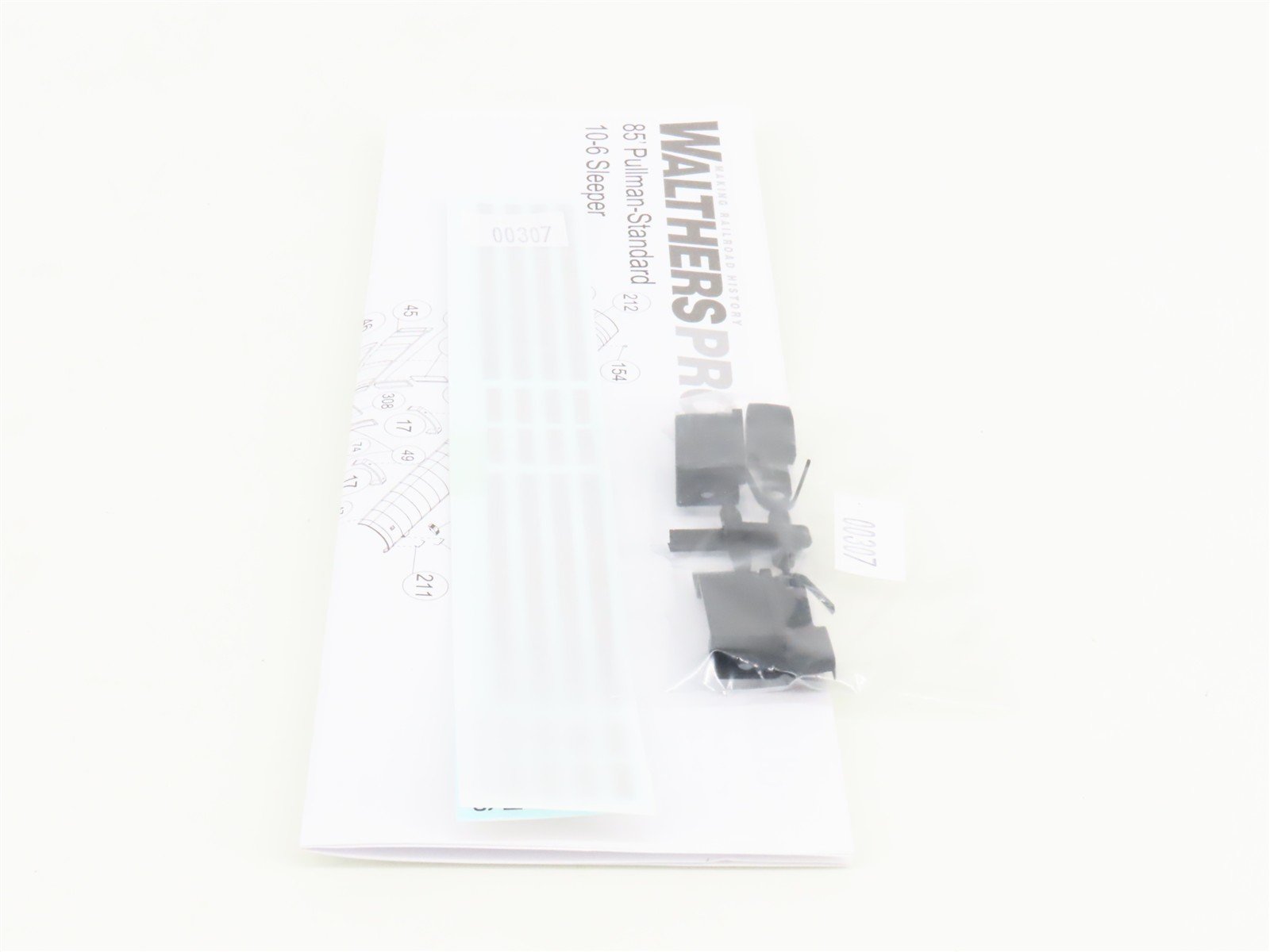 HO Walthers Proto 920-9408 B&O Baltimore & Ohio PS Fluted 10-6 Sleeper Passenger