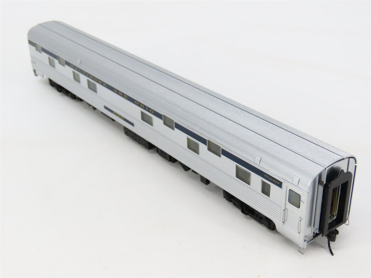 HO Walthers Proto 920-9414 B&amp;O Budd 85&#39; Sleeper Passenger &quot;Robin&quot; w/ Lighting