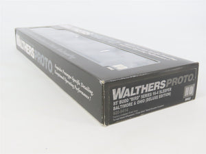HO Walthers Proto 920-9414 B&O Budd 85' Sleeper Passenger 
