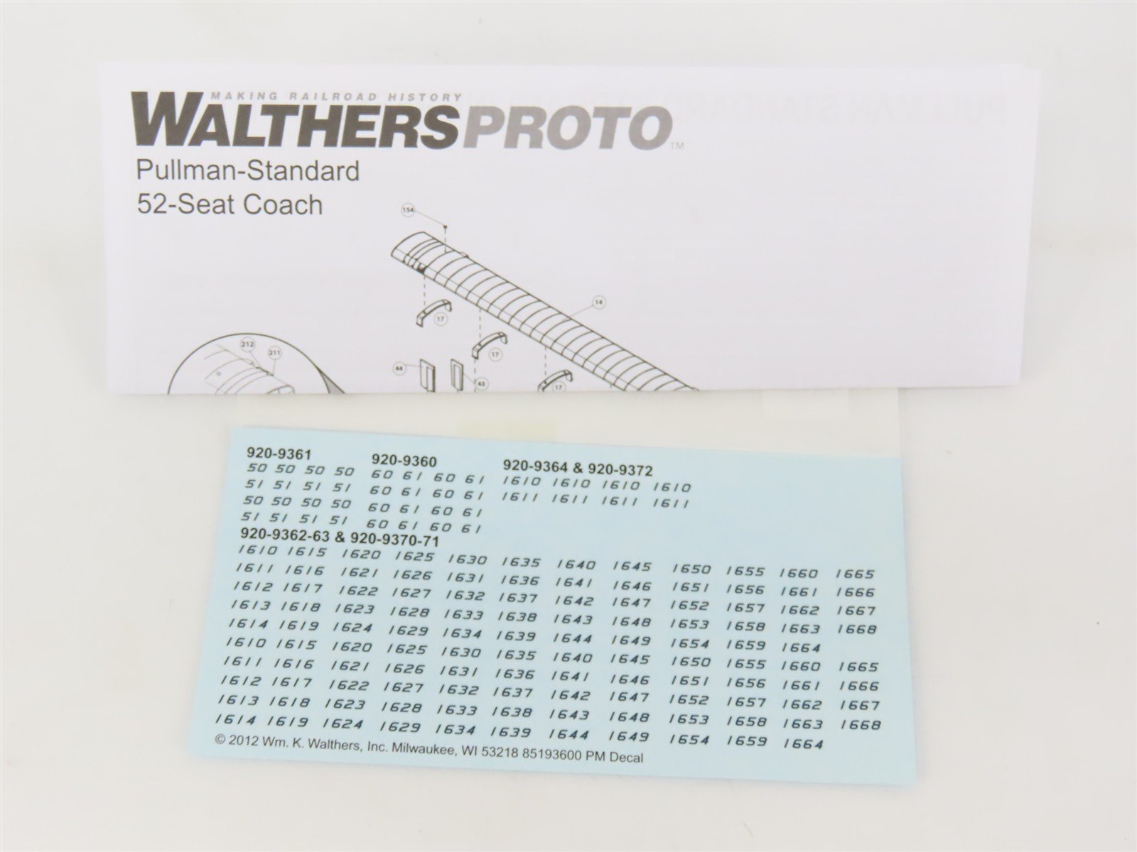 HO Walthers Proto 920-9362 C&O 