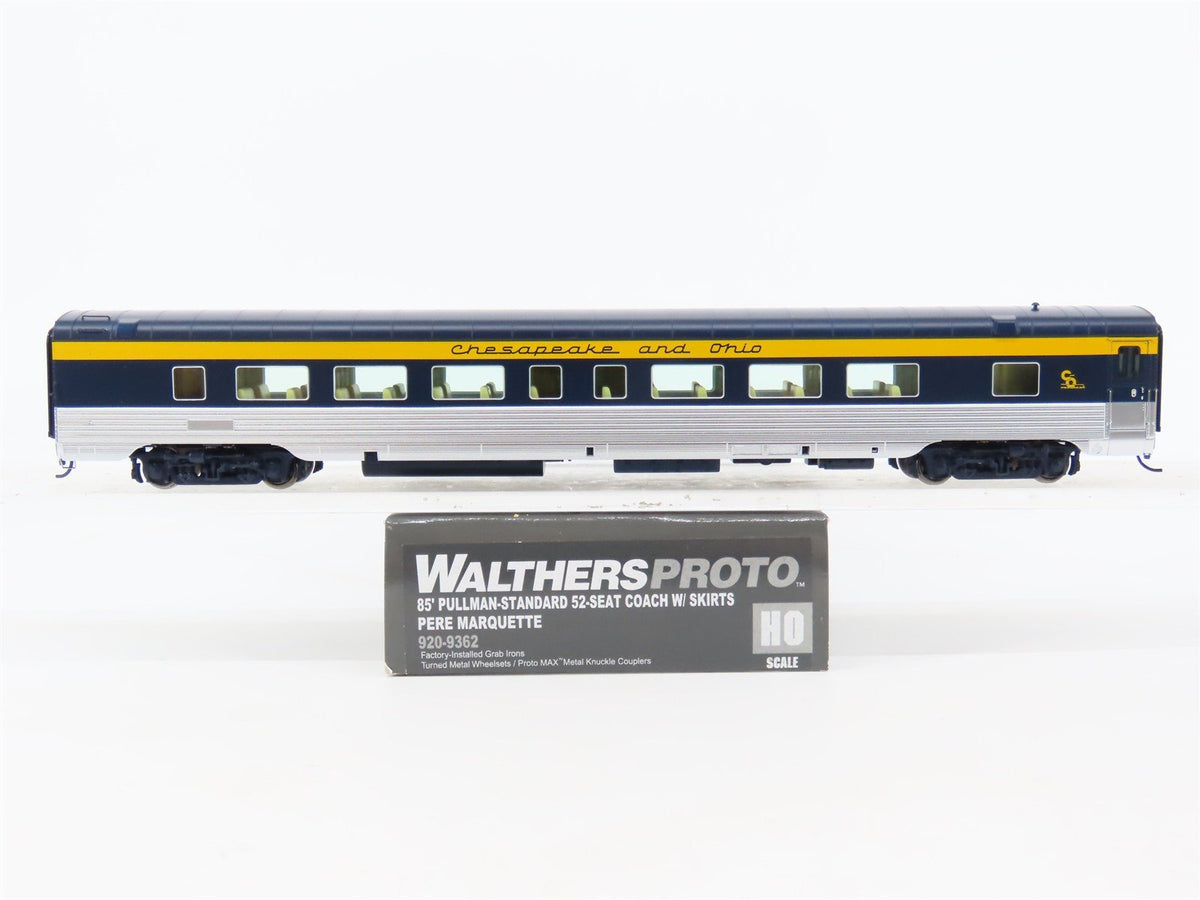 HO Walthers Proto 920-9362 C&amp;O &quot;Pere Marquette&quot; 52-Seat Coach Passenger Car