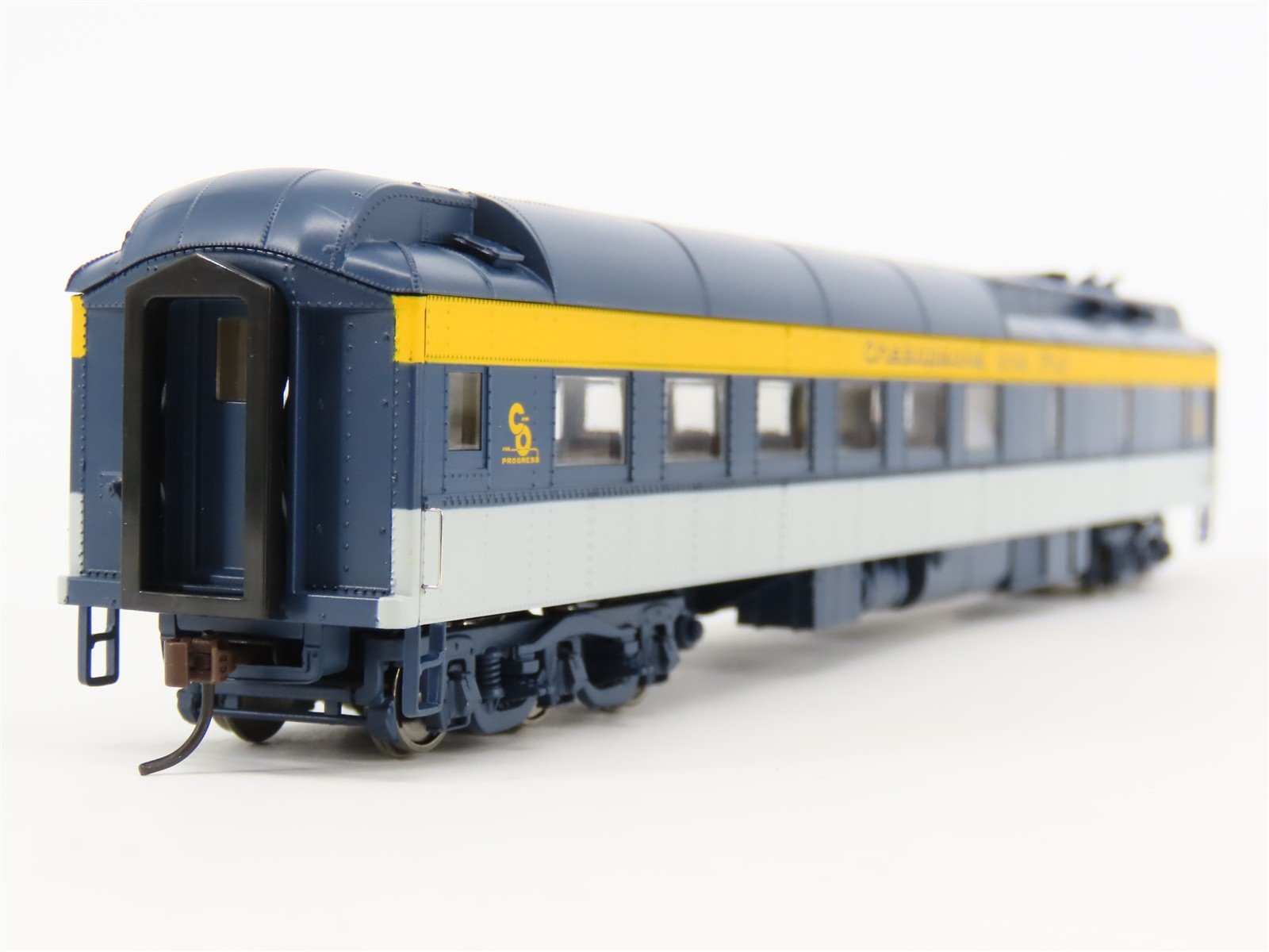 HO Scale Walthers 932-10168 C&O Chesapeake & Ohio Heavyweight Diner Passenger