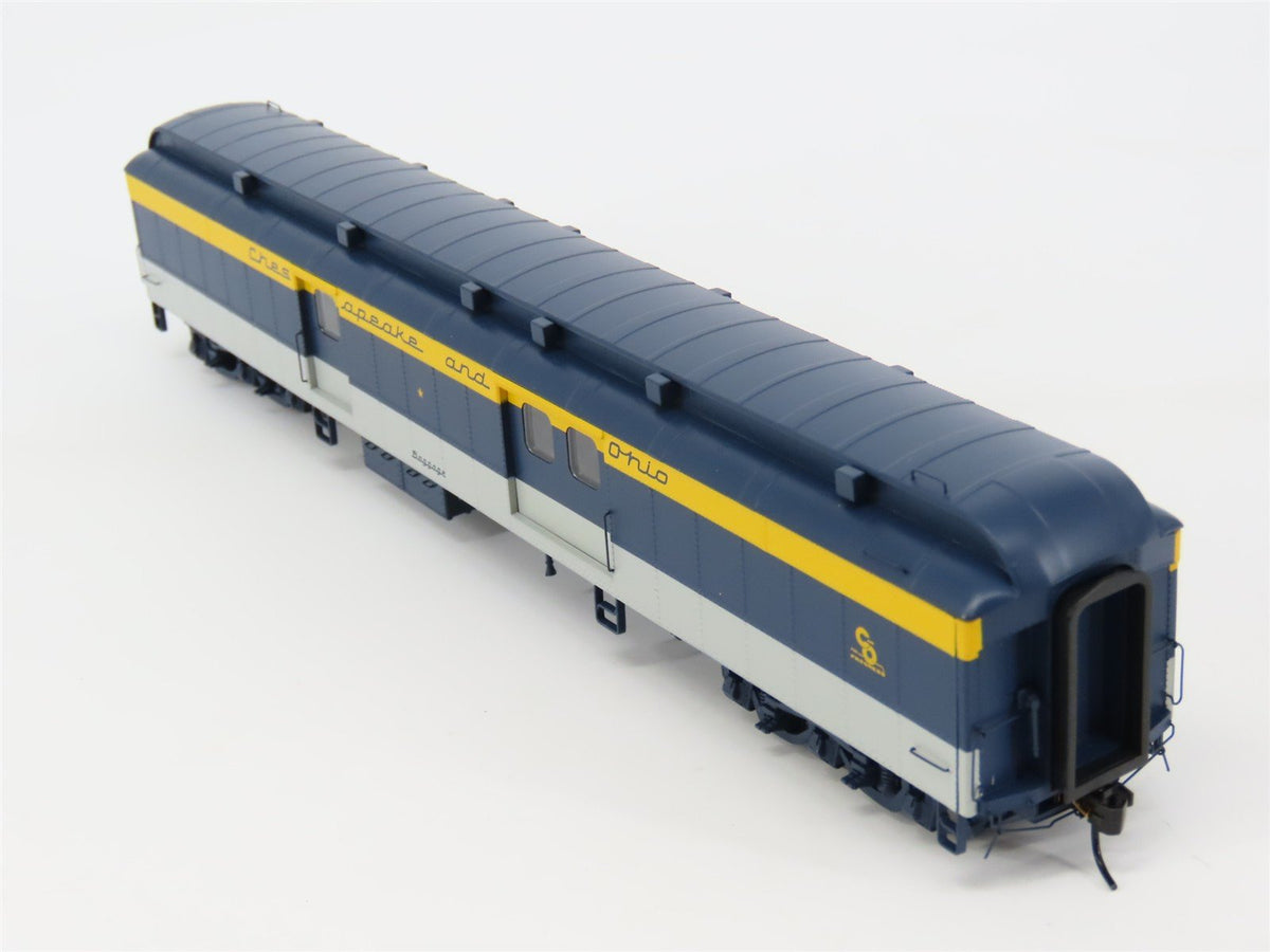 HO Walthers 932-10522 C&amp;O Chesapeake &amp; Ohio 70&#39; Heavyweight Baggage Passenger