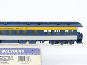 HO Walthers 932-10266 C&O Chesapeake & Ohio Heavyweight 3-2 Lounge-Obs Passenger