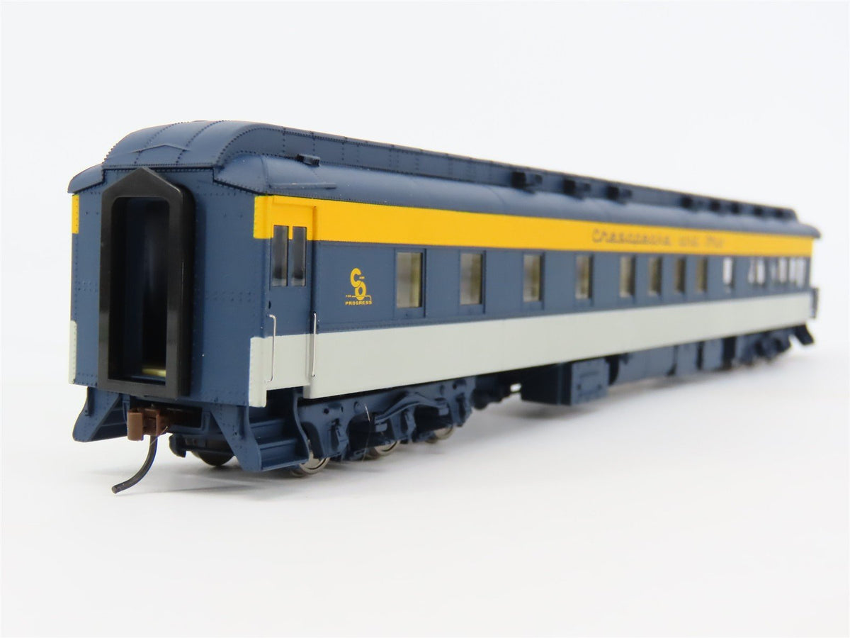 HO Walthers 932-10266 C&amp;O Chesapeake &amp; Ohio Heavyweight 3-2 Lounge-Obs Passenger