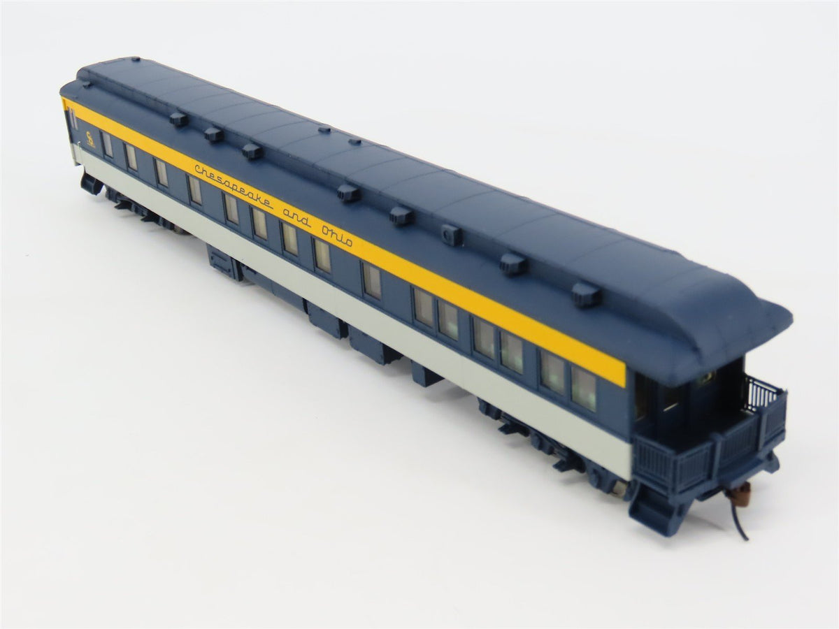 HO Walthers 932-10266 C&amp;O Chesapeake &amp; Ohio Heavyweight 3-2 Lounge-Obs Passenger
