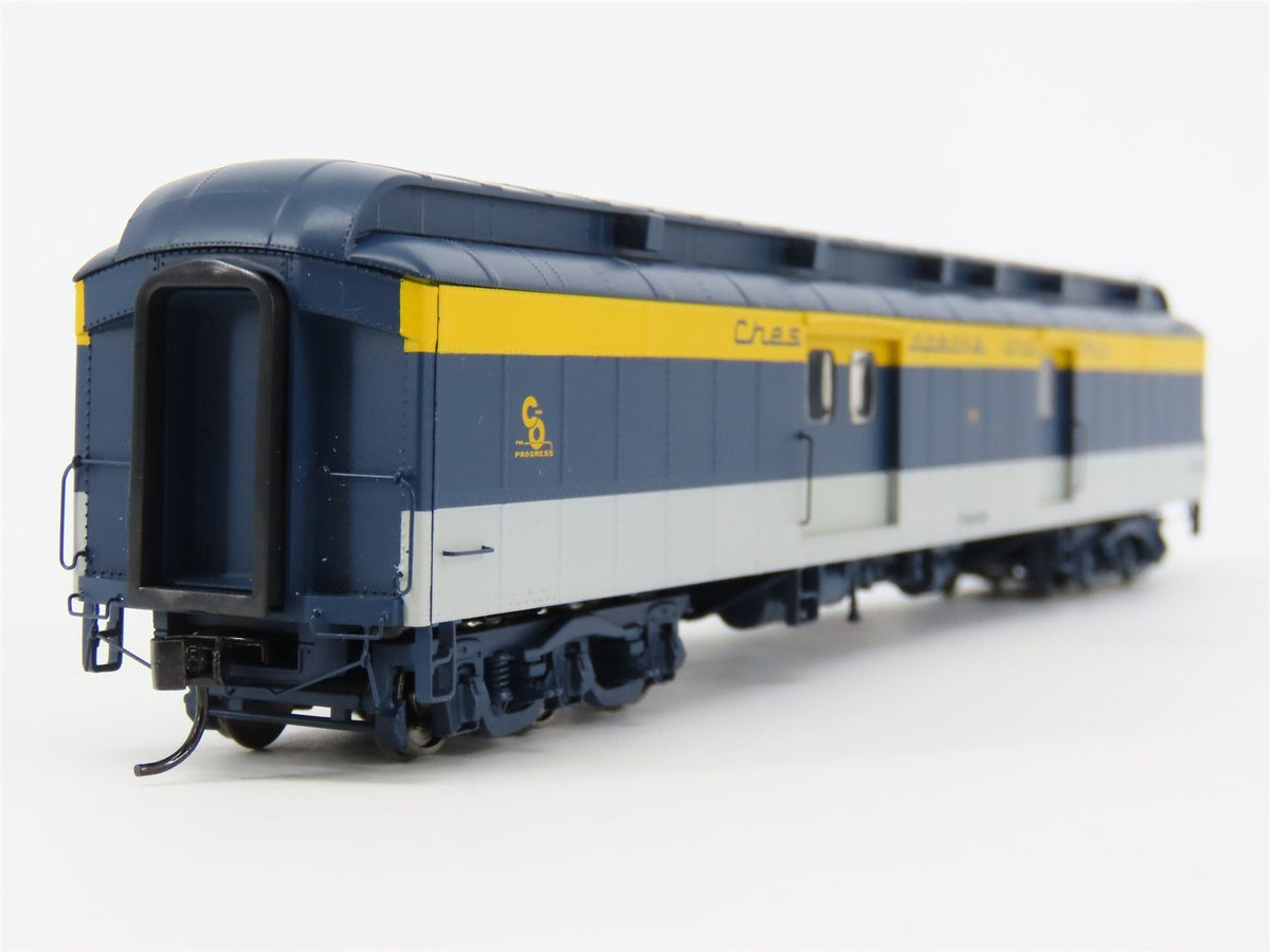 HO Walthers 932-10522 C&amp;O Chesapeake &amp; Ohio 70&#39; Heavyweight Baggage Passenger