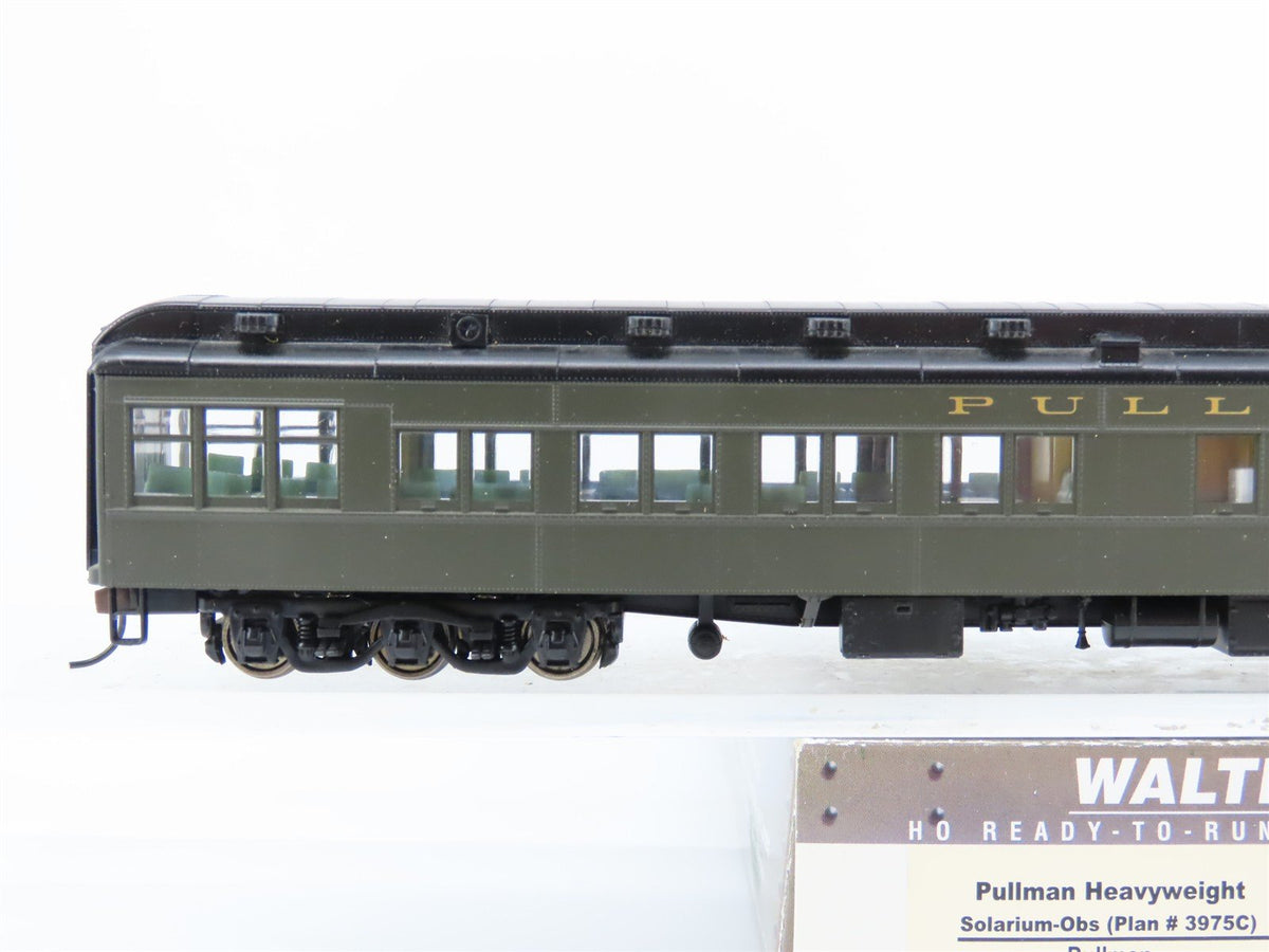 HO Scale Walthers 932-10451 Pullman Heavyweight Solarium-Obs Passenger Car
