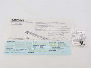 HO Scale Walthers 932-10451 Pullman Heavyweight Solarium-Obs Passenger Car